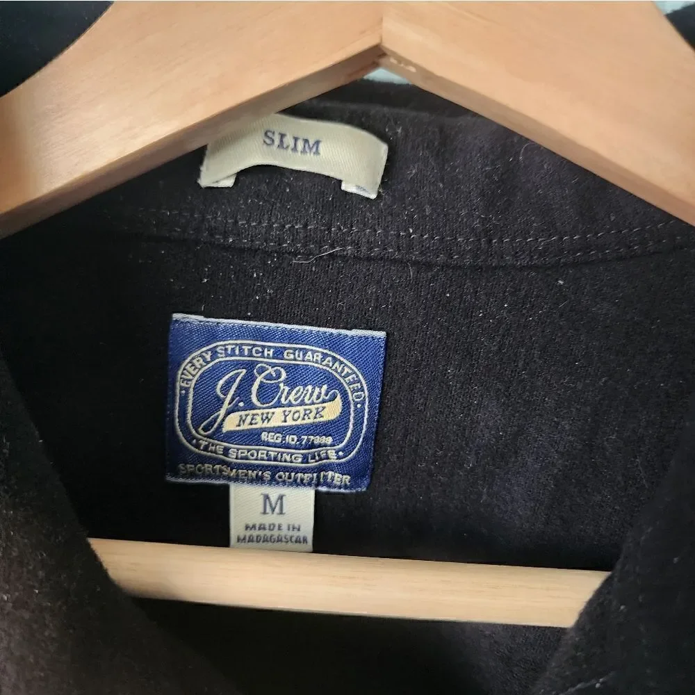 J crew shacket cotton button front shirt jacket